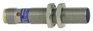 XS112BLNAM12: Inductive Proximity Sensor, Cylindrical, OsiSense XS, M12, 2 mm, NPN-NO, 12 to 24 Vdc, M12 Connector