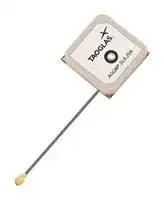 AGGBP.SLS.25A.07.0060A: RF Antenna, Patch, 1.561 GHz to 1.602 GHz, Right Hand Circular, I-Pex Connector, 1.67 dBi