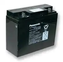 LC-XC1222P: Rechargeable Battery, Valve Regulated Lead Acid, Single Cell, 12 V, Lead Acid, 22 Ah, Quick Connect