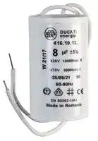 4.16.10.13.06: Motor Run Capacitor, Metallized PP, Can, 8 µF, ± 5%, 450 V