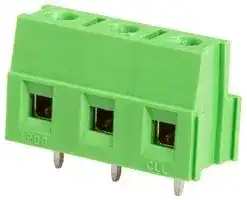 CTB0118/3: Standard Terminal Block, Wire to Board, CTB0118, 3 Contacts, 7.62 mm, Terminal Block, PCB
