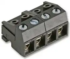 CTBA1301/4A: Pluggable Terminal Block, 5 mm, 4 Ways, 28 AWG, 16 AWG, 1.5 mm², Screw