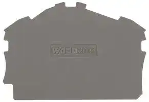 2002-6391: Accessory, Grey, TOPJOB® S 35mm Rail Mount Terminal Blocks - 2202-630x and 2202-640x Series