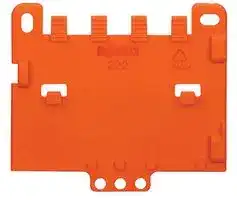 222-505: Accessory, Wago 221 & 222 Series Mounting Carriers, Strain Relief Plate