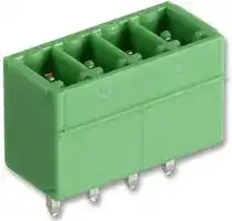 CTB93VD/4: Pluggable Terminal Block, 3.5 mm, 4 Ways, 1 mm², Screw