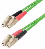 LCLCL-5M-OM5-FIBER: Fiber Optic Cable, 5m (16.4ft) LC to LC (UPC) OM5 Multimode Fiber Optic Cable, 50/125µm LSZH