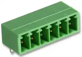 CTB93HD/6: Pluggable Terminal Block, 3.5 mm, 6 Ways, 1 mm², Screw