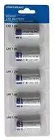 PEL01227: Battery, 1.5 V, N, Alkaline, 900 mAh, Raised Positive and Flat Negative, 5