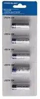 PEL01229: Battery, 12 V, A27, Alkaline, 25 mAh, Raised Positive and Flat Negative, 8.1 mm