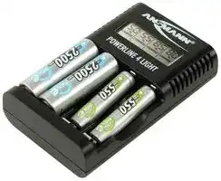 1001-0011-UK: Battery Charger, Plug In, NiCd, NiMH, AAA, AA, EU, UK Plug