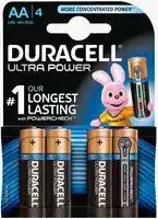 5000394002562: Battery, Ultra Power With Duralock, Pack of 4, 1.5 V, AA, Alkaline