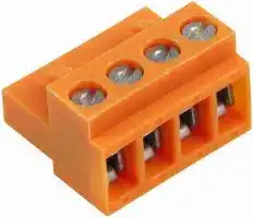 BL 5.08/4: Pluggable Terminal Block, 5.08 mm, 4 Ways, 22 AWG, 12 AWG, Clamp