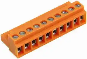 BL 5.08/10: Pluggable Terminal Block, 5.08 mm, 10 Ways, 22 AWG, 12 AWG, Screw