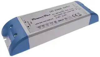 LED-DR-12V-75W: LED Driver, 75 W, 12 VDC, 6.25 A, Constant Voltage, 200 V