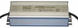 PCV1275E: LED Driver, 75 W, 12 VDC, 6.25 A, Constant Voltage, 100 V