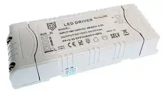 LED-DRIVER-12V-36W-DIM: LED Driver, 40 W, 12 VDC, 3.3 A, Constant Voltage, 180 V