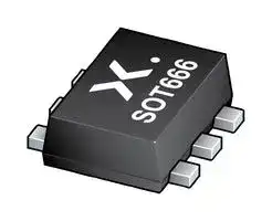 1PS66SB17,115: Small Signal Schottky Diode, Triple Isolated, 4 V, 30 mA, 600 mV, 150 °C