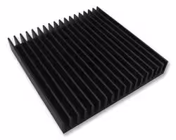 SK 81 100 SA: Heat Sink, Extruded, 3.4 °C/W, 100 mm, 15 mm, 100 mm