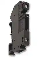 X 222 233 01: Terminal Block, 64mm x 42.5mm x 8.2mm, 6 mm2 Conductor, DIN Rail Mount, 1180 Series Circuit Breakers