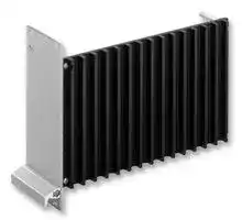 SK 105 100 SA: Heat Sink, Multiturn, 2.2 °C/W, 159 mm, 10 mm, 100 mm