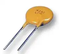 LVR005NK: Resettable Fuse, PPTC, PolySwitch LVR, 240 VAC, 50 mA, 120 mA, 10 s, Round