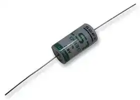 T32/8AA8F.: Battery, Single Cell, 3.6 V, 2/3A, Lithium Thionyl Chloride, 2.1 Ah, Axial Leaded, 1
