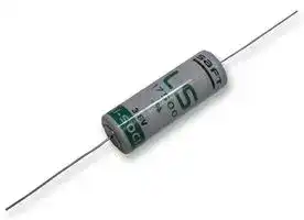 LS17500CNA: Battery, Single Cell, 3.6 V, A, Lithium Thionyl Chloride, 3.6 Ah, Axial Leaded, 17.13 mm