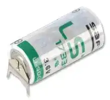 T32/8AA9.: Battery, 3.6 V, 2/3A, Lithium Thionyl Chloride, 2.1 Ah, PCB Pins, 1