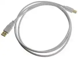 U022AB-006-WH: USB CABLE, 2.0 TYPE A-B PLUG, 6FT