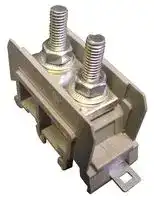 011514023: DIN Rail Mount Terminal Block, 2 Ways, 10 AWG, 2 AWG, 50 mm², Screw, 125 A