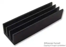 ICK SMD A 22 SA: Heat Sink, 34 °C/W, 6.3 mm, 4.8 mm, 22 mm