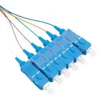 FPT06-SCUSM-BL-3: FIBRE CORD, 9/125UM, SC-FREE END, 3M