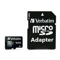 44082: Blank Media Flash Memory Type:MicroSD Card, Class 10