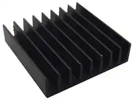 ICK SMD B 19 SA: Heat Sink, 22 °C/W, 19 mm, 4.8 mm, 19 mm