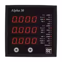 AP30-23GVRDZ0000AN: MULTIFUNCTION METER, DIGITAL, 5A, 300V