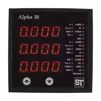 AP30-23GVRDZ0000AN: MULTIFUNCTION METER, DIGITAL, 5A, 300V