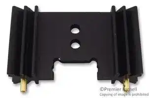 SK 409 25,4 STS TO 220: Heat Sink, TO-220/TO-3P, 8.2 °C/W, TO-3P, TO-220, 45 mm, 25.4 mm, 12.7 mm