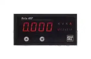 BT14-E1K181L000000: PANEL METER, AC CURRENT, 4-DIGIT, 1A/5A