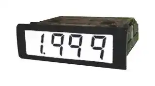 BT32-BG04Q00000000: PANEL METER, DC CURR, 3.5-DIGIT, 4-20MA