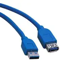 U324-016: USB CABLE, 3.0 TYPE A-TYPE A RCPT, 5M
