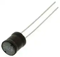 13R475C: Inductor, Radial, 1300R Series, 4.7 mH, 160 mA, 160 mA, 9.3 ohm, ± 10%