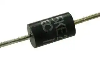 P6KE15CA — TVS Diode, P6KE, Bidirectional, 12.8 V, 21.2 V, DO-204AC, 2 Pins