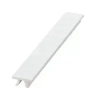 0803444: Terminal Block Marker, White, Zack Marker Strip, Phoenix Contact Modular Terminal Blocks