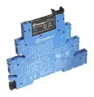 38.51.8.240.0060: Power Relay, 1 Pole, SPDT, 240 VAC, 6 A, 38 Series, DIN Rail, Non Latching