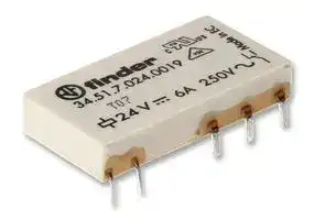 34.51.7.012.0019: General Purpose Relay, 34 Series, SPDT, 12 VDC, 6 A