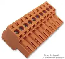 BL 3.5/10: Pluggable Terminal Block, 3.5 mm, 10 Ways, 22 AWG, 14 AWG, 1.5 mm², Screw