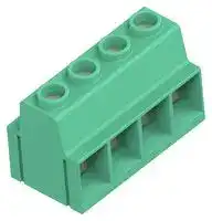1986713-4 .: Standard Terminal Block, Power, 4 Contacts, 15 mm, Terminal Block, PCB Mount, 1 AWG