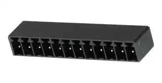 39502-1012: 3.5MM EURO HEADER RA BLK 12CKT