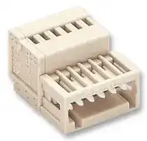 733-206.: Pluggable Terminal Block, Straight, 2.5 mm, 6 Ways, 28 AWG, 20 AWG, Clamp