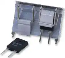 C247-025-1VE: Heat Sink, Square, PCB, 1 Clip, T0-220 & T0-264, TO-247, 20.47 mm, 38 mm, 25 mm